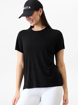 Getaway Linen Blend Tee