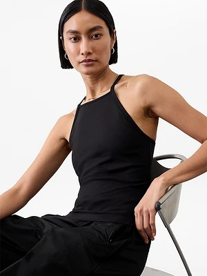 Signature Rib Built In Bra Tank