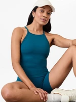 Signature Rib Built In Bra Tank