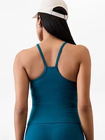 Signature Rib Built In Bra Tank