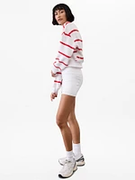 Heavyweight Terry Crop Crew Sweatshirt