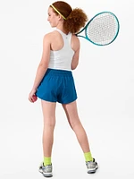 Athleta Girl Long Distance Sheen Bra