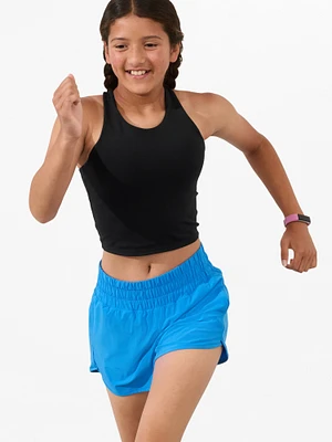 Athleta Girl Long Distance Sheen Bra
