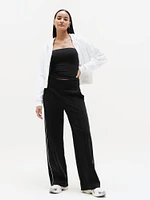 Venice High Rise Wide Leg Cargo Pant