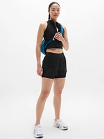 Crossover High Rise 4" Run Short