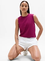 True Cotton Crop Tank