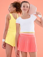 Athleta Girl Rise Above Rib Crop Tee