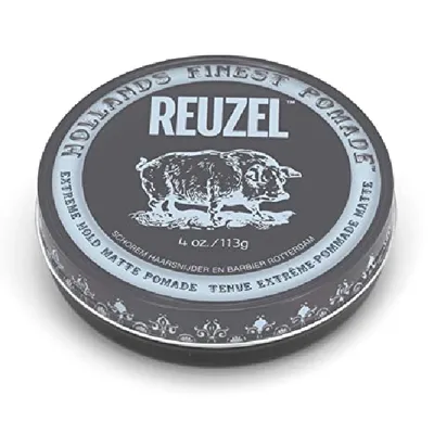 Reuzel Grey Extreme Hold Matte Pomade | Aura Hair Group