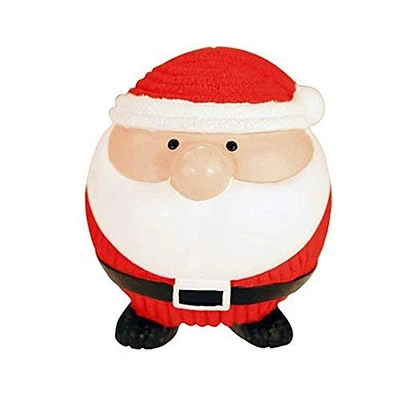 HuggleHounds - Dog Toy - Ruff-Tex Santa Ball