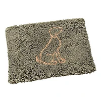 Ethical Pet - Absorbent Door Mat - Sage with Dog