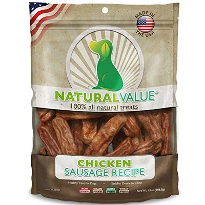 Loving Pets - Dog Treats - Natural Value Chicken Sausages