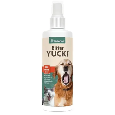 NaturVet - Pet Chewing Repellent - Bitter Yuck! Spray