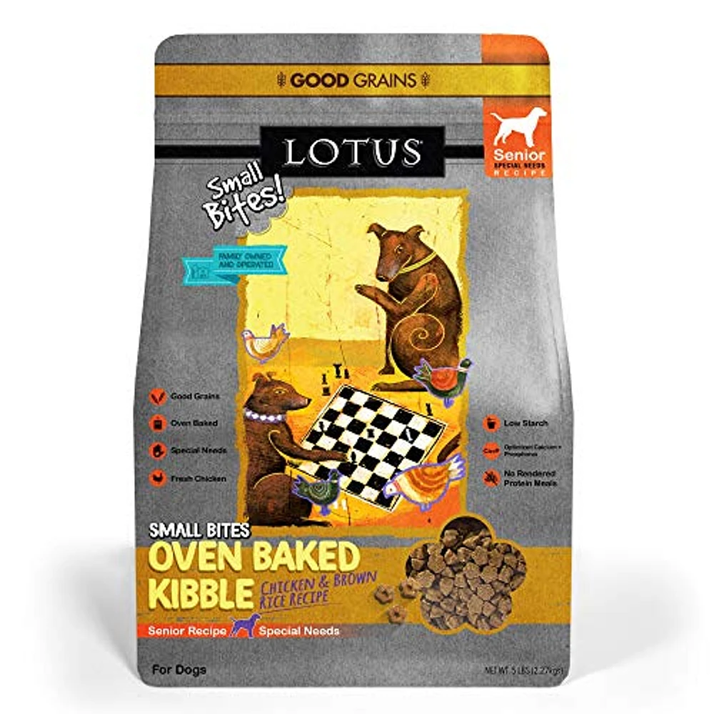 Lotus - Dog Food - Small Bite Senior Chicken