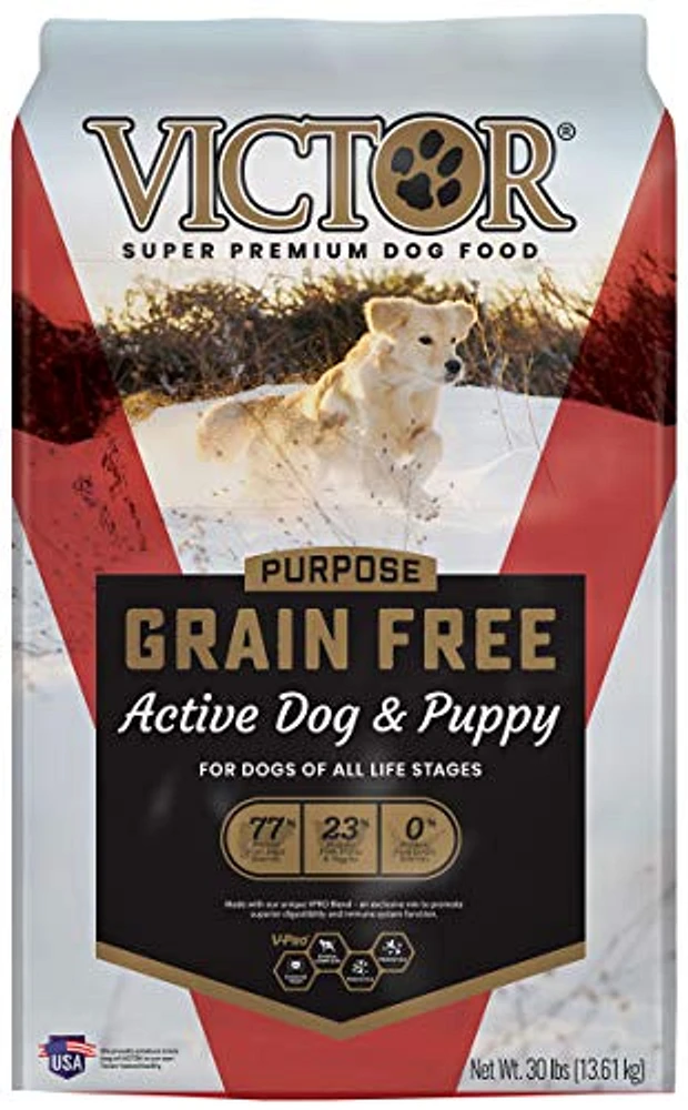 VICTOR Purpose - Dog Food - Grain Free Active Dog & Puppy