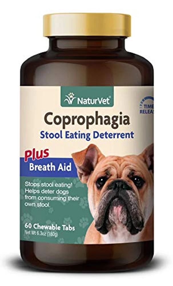 NaturVet - Dog Supplement - Coprophagia Stool Eating Deterrent