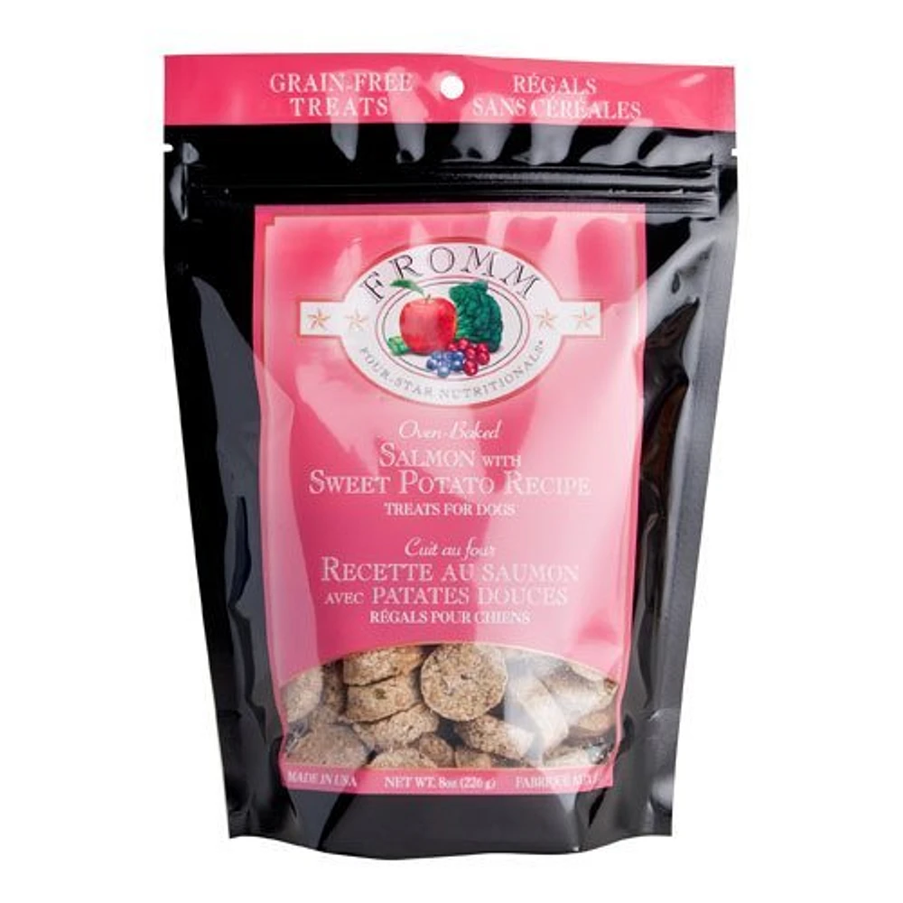 Fromm Four-Star - Dog Treats - Salmon with Sweet Potato Treats