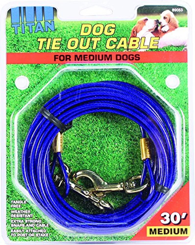 Coastal - Medium Cable Dog Tie Out