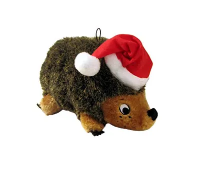 Outward Hound - Plush Dog Toy - Holiday Hedgehogz