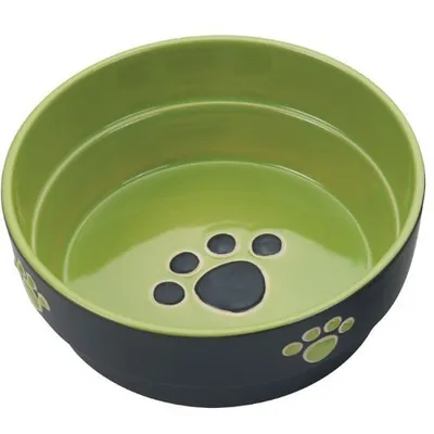 Ethical Pet - Dog Dish - Green Paw