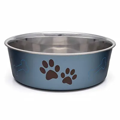 Loving Pets - Dog Dish - Blueberry Bella Bowl