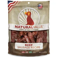 Loving Pets - Dog Treats - Natural Value Beef Sausages