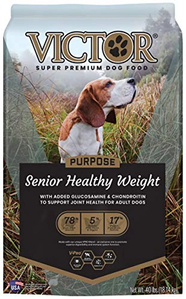 VICTOR Purpose - Dog Food - Senior & Healthy Weight