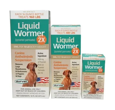 Durvet - Liquid Wormer for Dogs