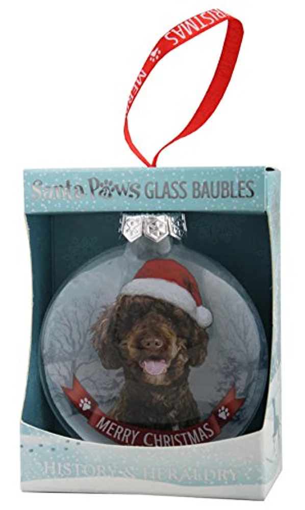 - Ornament -  Labradoodle - Chocolate