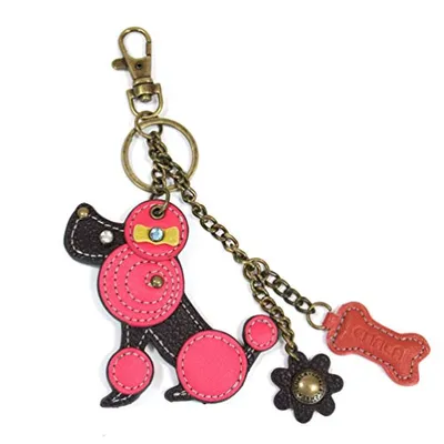Chala - Keychain - Pink Poodle