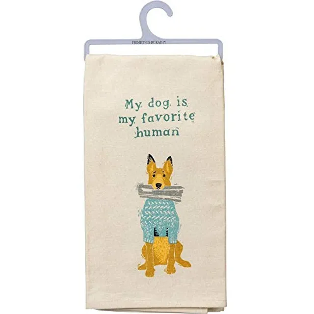 Dog Carolers Dish Towel  Anthropologie Japan - Women's Clothing