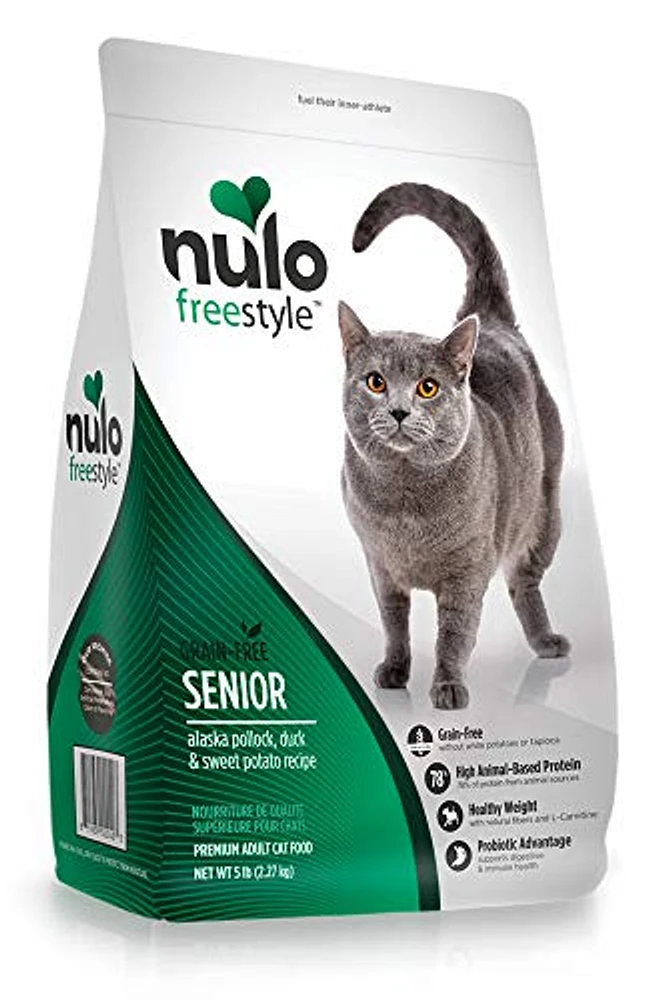 Nulo - Cat Food - Senior Grain-Free Pollock & Duck