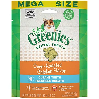 Greenies - Cat Dental Treats - Oven Roasted Chicken