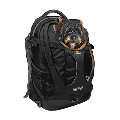 Kurgo - Pet Backpack - G-Train Travelers Pack - Black