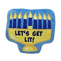 Power Plush - Dog Toy - Holiday Let's Get Lit Menorah