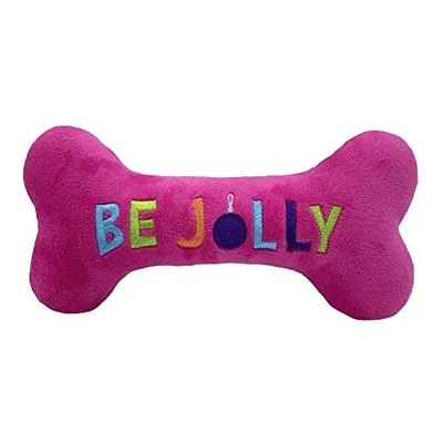 Huxley & Kent - Dog Toy - Be Jolly Bright Bone