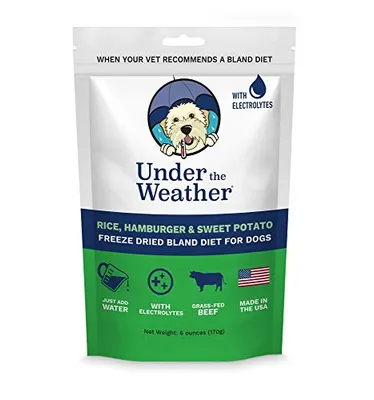 Under the Weather - Dog Supplement - Hamburger,  Rice,  & Sweet Potato