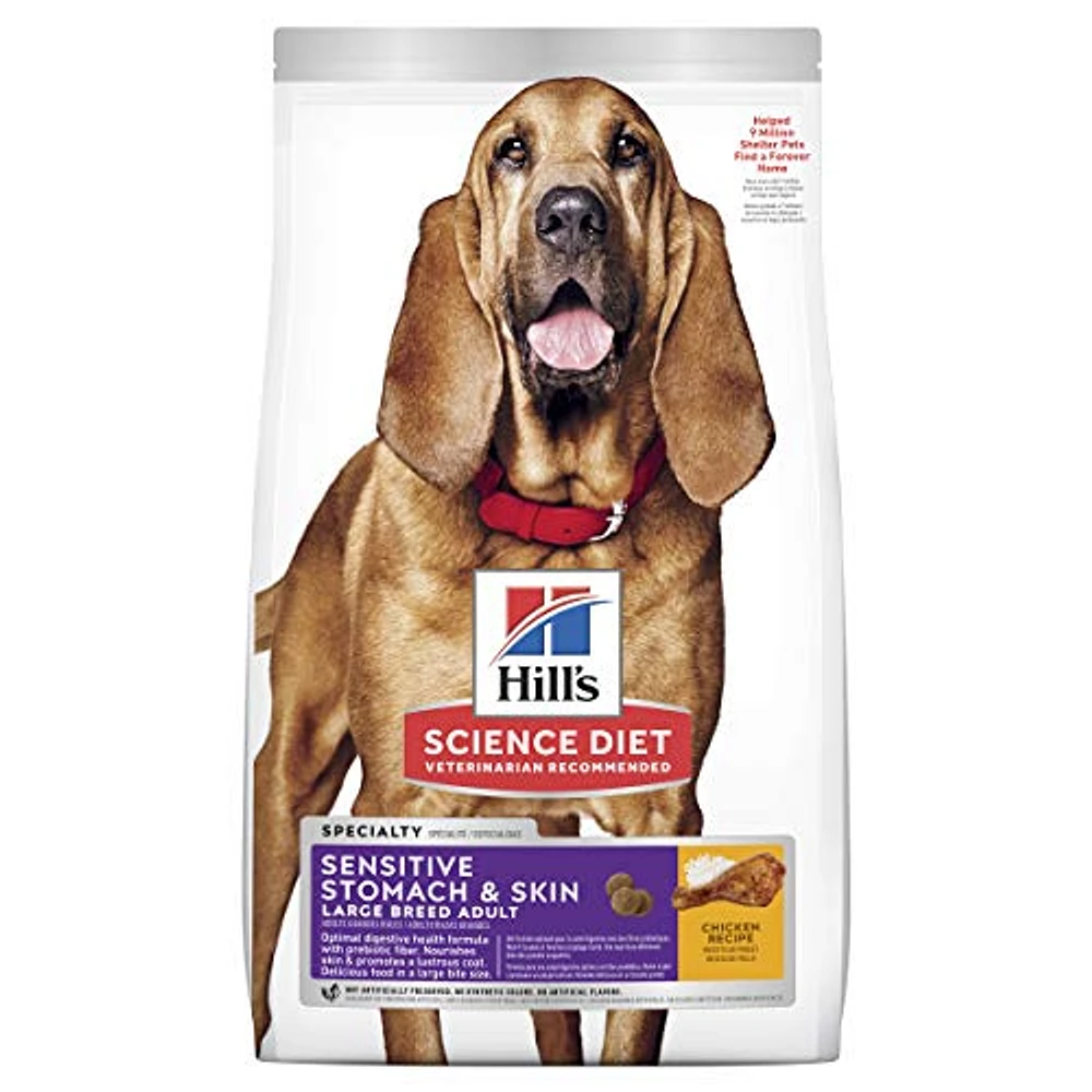 Science Diet - Dry Dog Food - Sensitive Stomach & Skin - Chicken & Barley