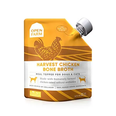 Open Farm - Meal Topper Harvest Chicken Bone Broth