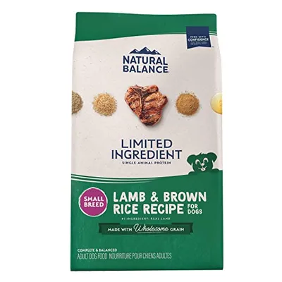 Natural Balance - Dog Food - LID Lamb & Rice Small Breed