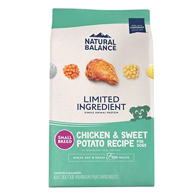 Natural Balance - Dog Food LID Grain Free Chicken & Sweet Potato Small Breed