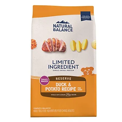 Natural Balance - Dog Food LID Grain Free Potato & Duck Small Breed