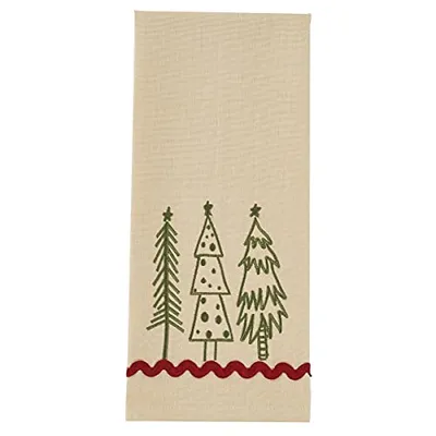 Park Designs  - Dish Towel - Embroidered Trees