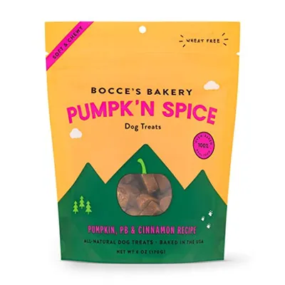 Bocce's Bakery - Dog Treat - Soft and Chewy Pumpkin Spice
