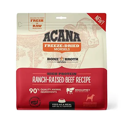 ACANA - Dog Food - Freeze-Dried Morsels - Beef