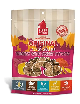 Plato - Dog Treats - Turkey & Sweet Potato Strips