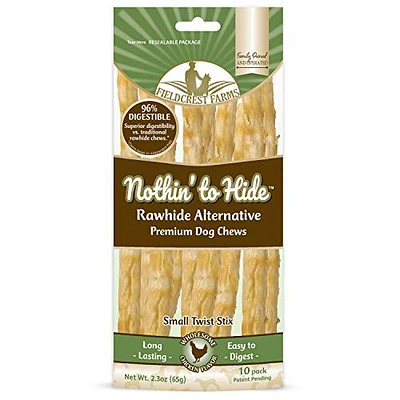 Nothin To Hide - Rawhide Alternative Twist Sticks