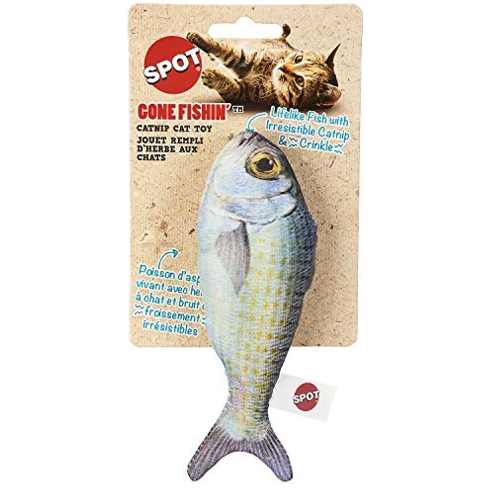 Spot - Cat Toy - Gone Fishing Fish with Cat Nip