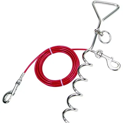 Coastal - Dog Tie Out & Spiral Stake - Heavy