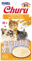 Inaba - Lickable Cat Treats - Churu Chicken Recipe,  4-pack