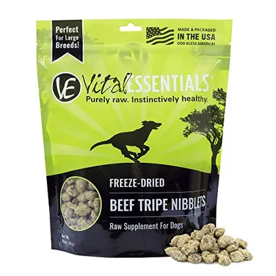 Vital Essentials - Freeze Dried Dog Tripe Nibblets 14oz